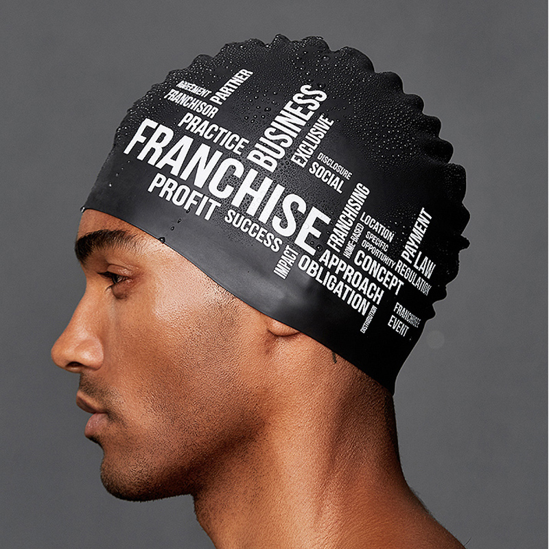 Swim Hat Silicone - Gorro de natación cómodo de Gel