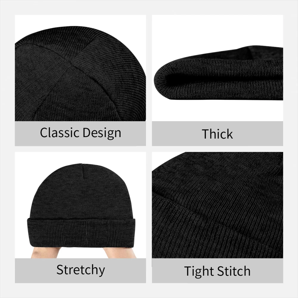 Gorro de Punto con Ribete y Es - Beanie Cuffed Knit reseña y precio